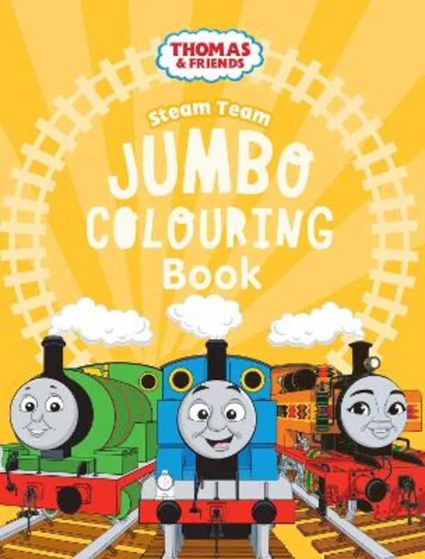 - Rabbit grass rack to prevent waste food boxThomas and Friends Jumbo Colouring Book: The Steam Team