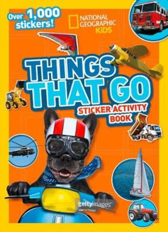 - ​​Pet toys under    yuanThings That Go Sticker Activity Book