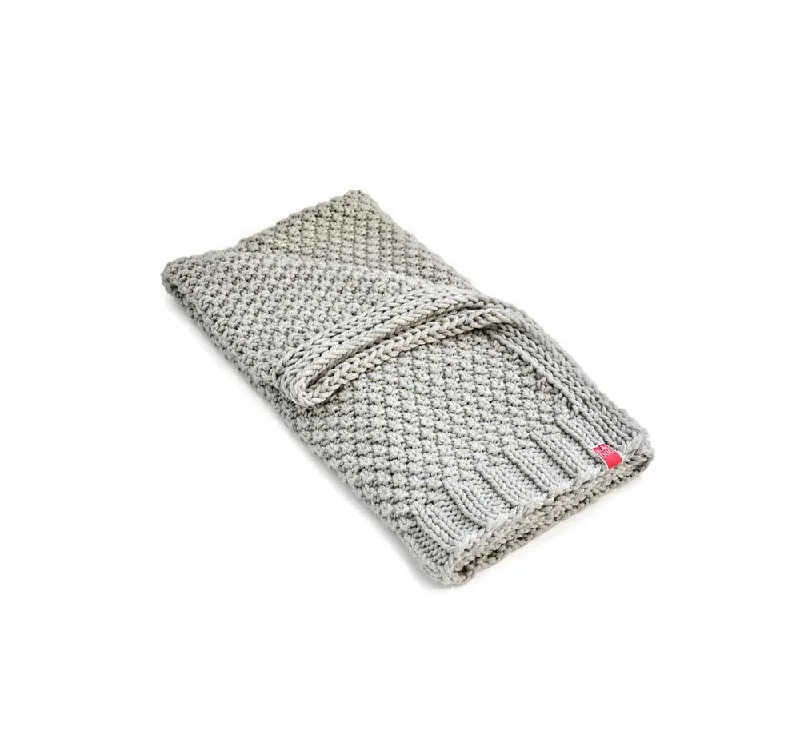 - Natural latex pet mattressWooldog Chunky Hand-Knitted Rosebud Pet Blanket Silver Grey - Natural latex pet mattressWooldog Chunky Hand-Knitted Rosebud Pet Blanket Silver Grey
