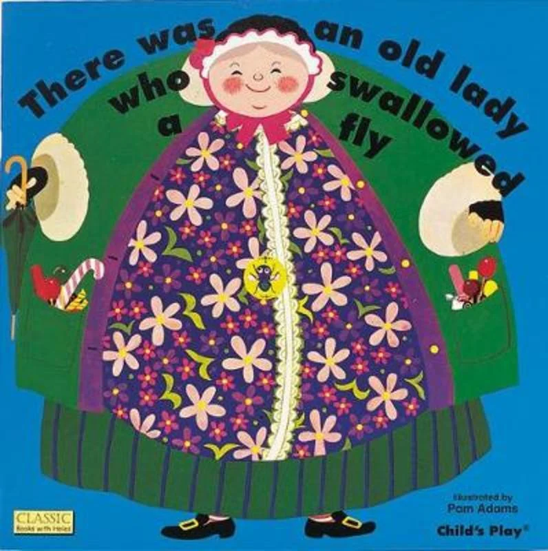 - Pet tear stain cleaning wipesThere Was an Old Lady Who Swallowed a Fly