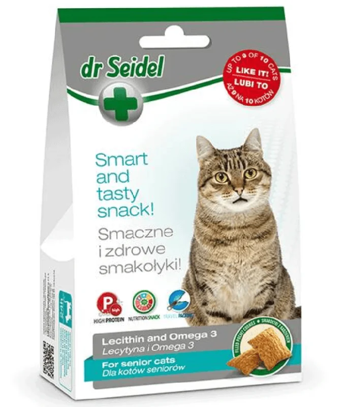    - Cat food for picky eaters  Dr Seidel Snacks For Senior Cats 50g