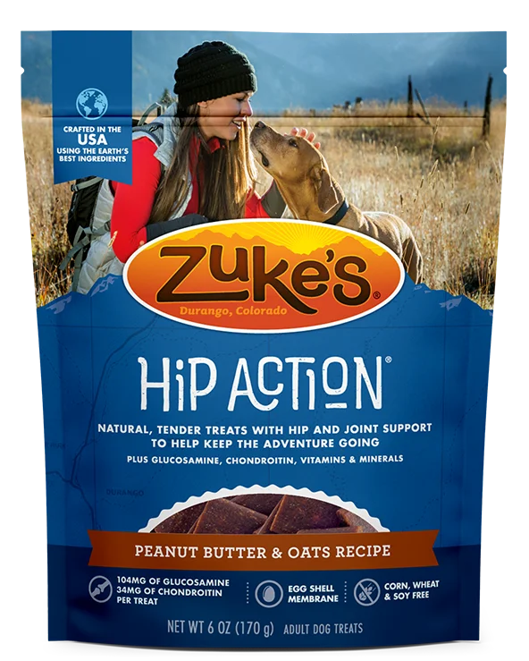 - High protein dog foodZukes Hip Action Peanut Butter & Oats Recipe