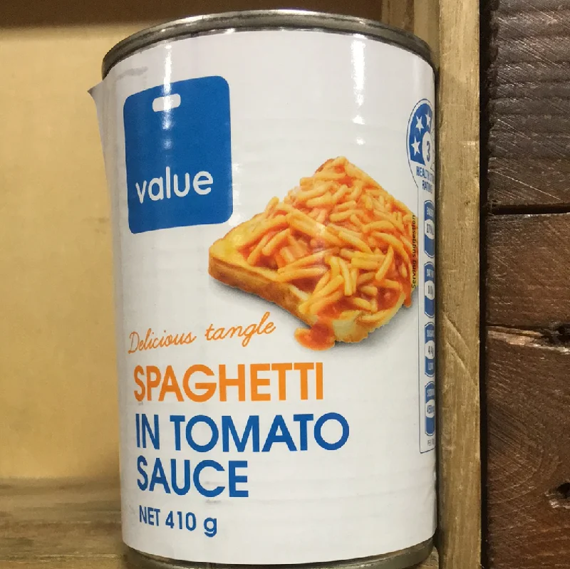 - ​​Pet toys under    yuanValue Spaghetti in Tomato Sauce 410g