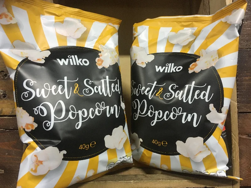 - Hamster silent running wheel to prevent chewing6x Wilko Sweet & Salty Popcorn Bags (6x40g)