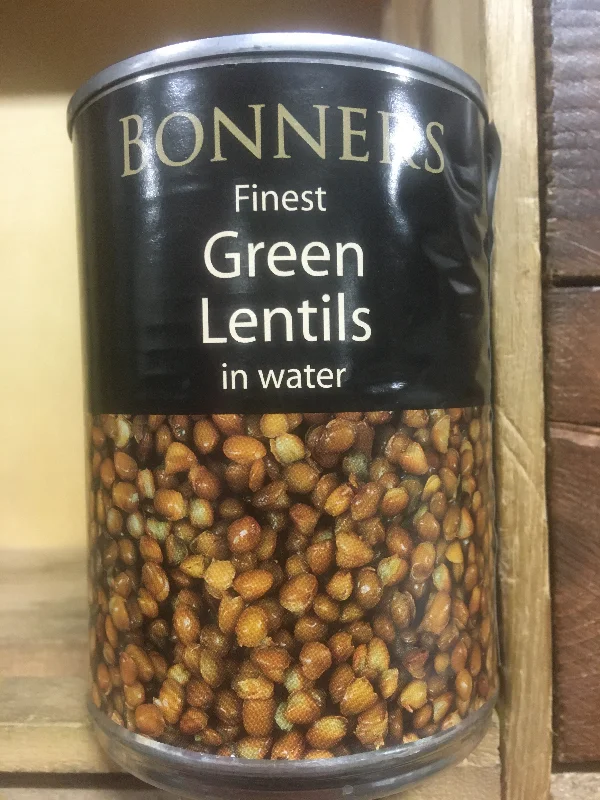 - Organic cotton dog bibsBonners Finest Green Lentils in Water 400g