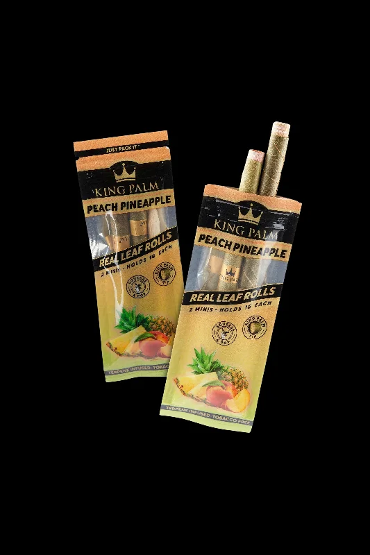 - Teething and chewing toys for puppiesKing Palm Peach Pineapple Mini Flavor Pre Rolled Leaf Tubes - 2 Packs of 2 - Teething and chewing toys for puppiesKing Palm Peach Pineapple Mini Flavor Pre Rolled Leaf Tubes - 2 Packs of 2
