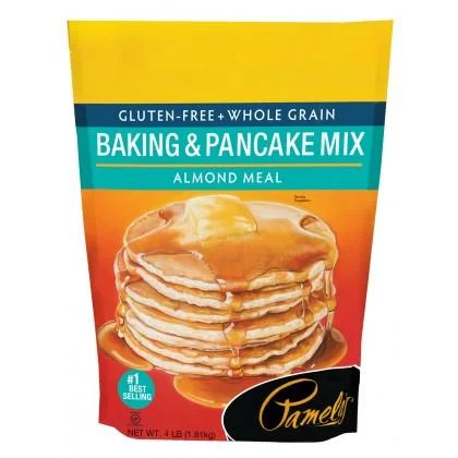 - Pet stroller can be taken on the planePamelas Gluten Free Baking Pancake Mix 64 Oz
