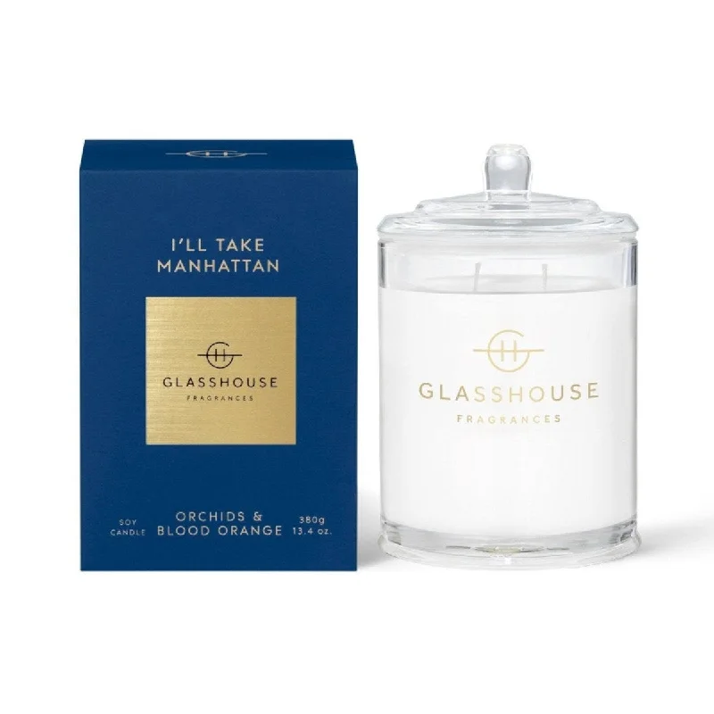 - Pet stroller can be taken on the planeGlasshouse Fragrances I'll Take Manhattan Candle 380g