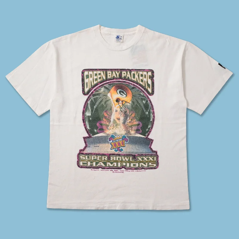 - Degradable pet feces bagVintage Starter Green Bay Packers T-Shirt Medium