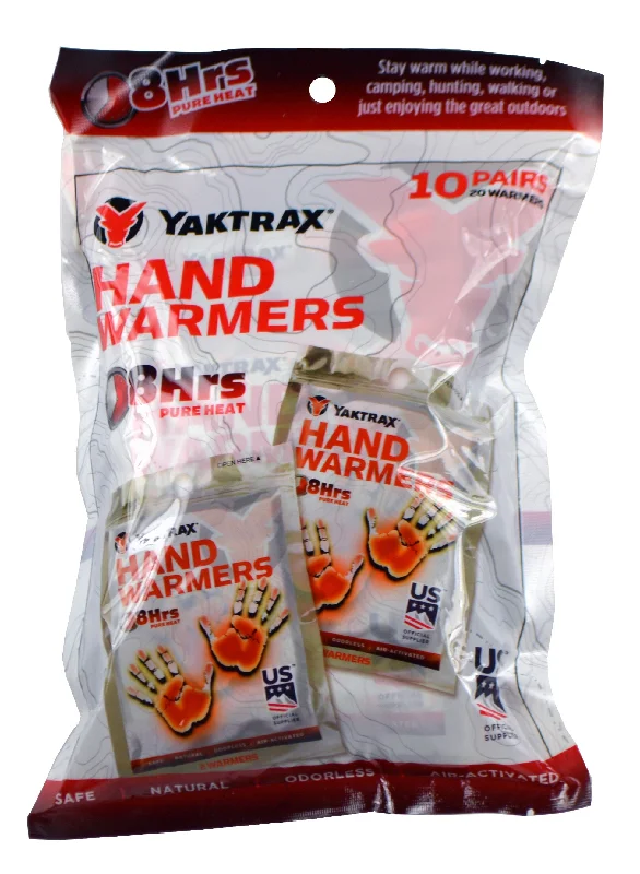 - Natural latex pet mattressYaktrax 10-Pack Hand Warmers