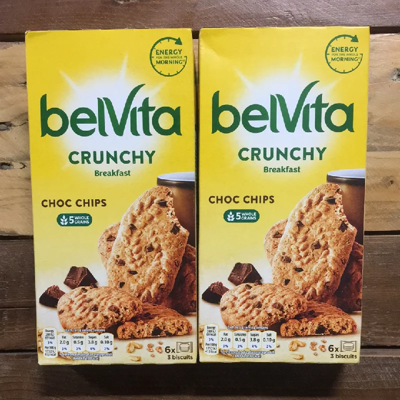 - Organic cotton dog bibs12x Belvita Crunchy Chocolate Chips Biscuits (2 Packs of 6x50g)