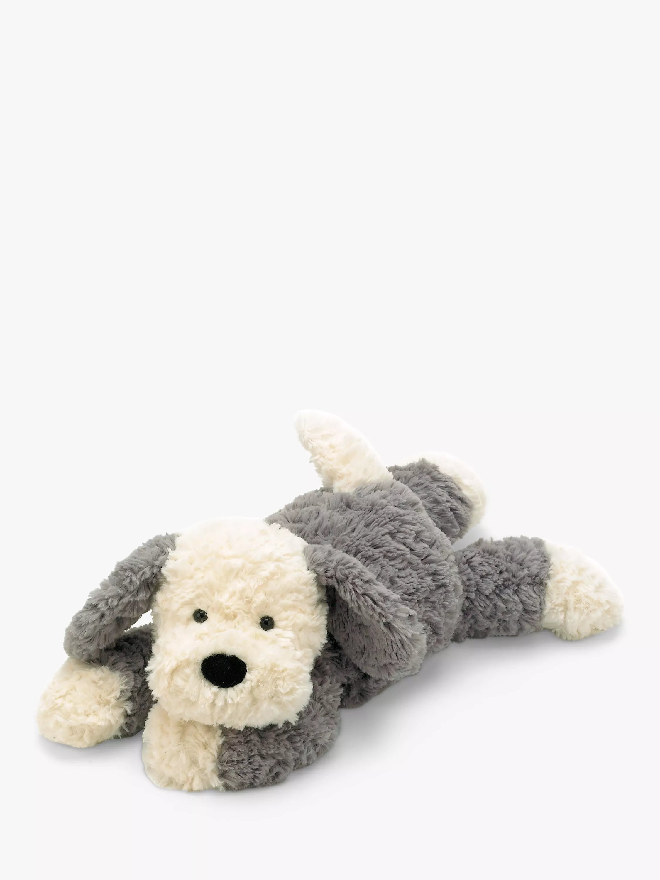 - Degradable pet feces bagJellycat Tumblie Sheepdog Soft Toy, Medium, Grey/White