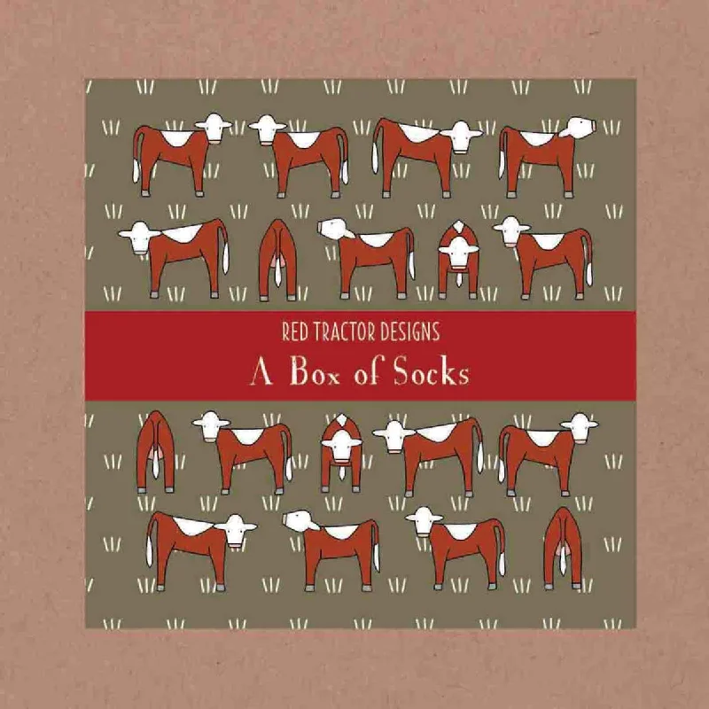 - Dog anti-slip matRed Tractor Designs Herefords Boxed Socks Medium