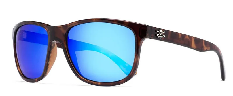 Tortoise/Blue Mirror Lens