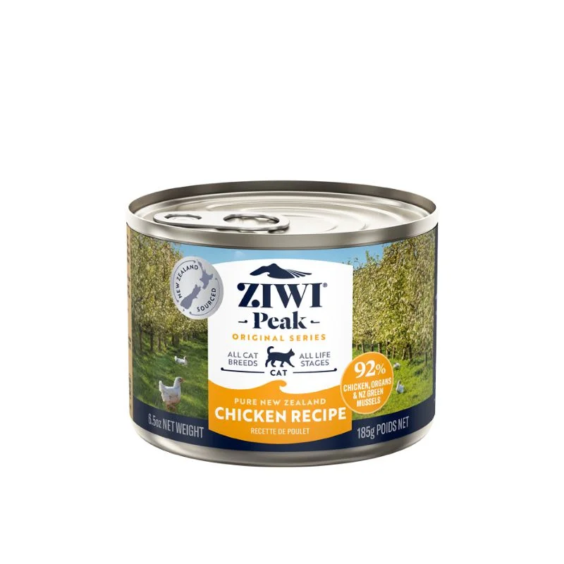    - How is Bricky cat food?  Ziwi Peak Wet Cat Food Chicken Canned 185G