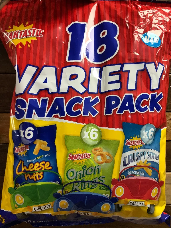 - Summer pet ice matSnaktastic 18 Variety Snack Pack 360g