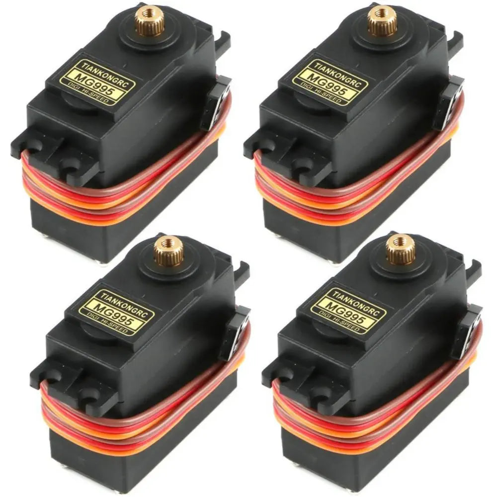 - Pet monitor with cameraMG995 Servo Motor, RC Servo, 20 kg Metal Gear Servo (4x)