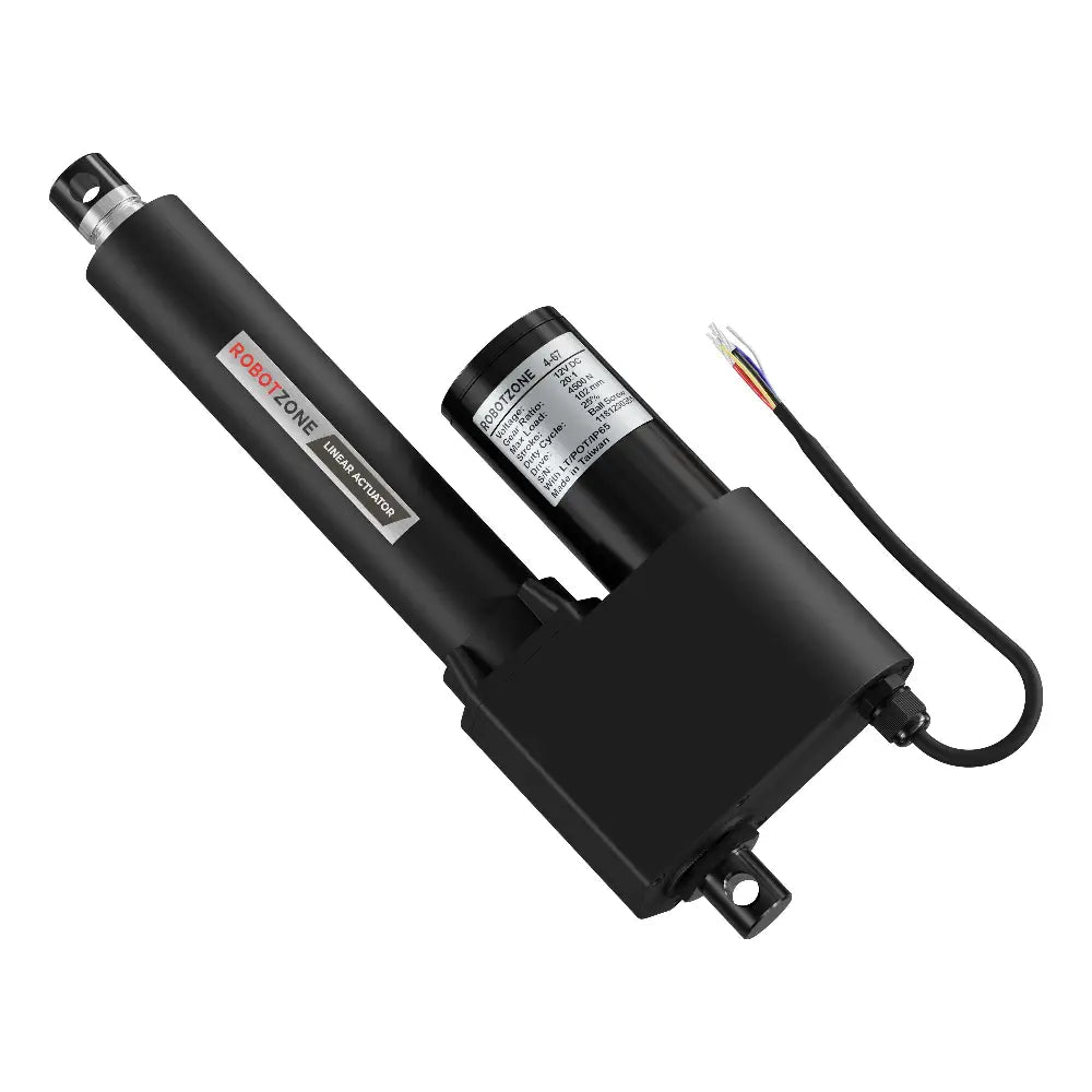 - Dog disposable foam shower gelServoCity 12V Super-Duty Linear Actuator (1010lb Thrust, 0.7"/sec, 4" Stroke) - Dog disposable foam shower gelServoCity 12V Super-Duty Linear Actuator (1010lb Thrust, 0.7"/sec, 4" Stroke)