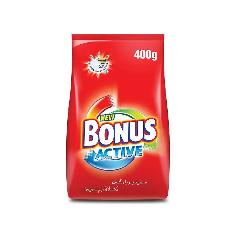 - Automatic induction pet water dispenserBONUS WASHING POWDER ACTIVE 400 GM