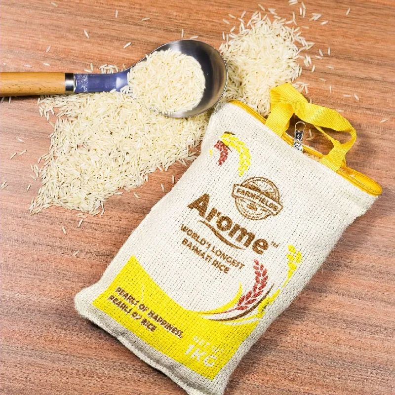 ---FF AROME BASMATI RICE STEAM 3X 1 KG - YELLOW