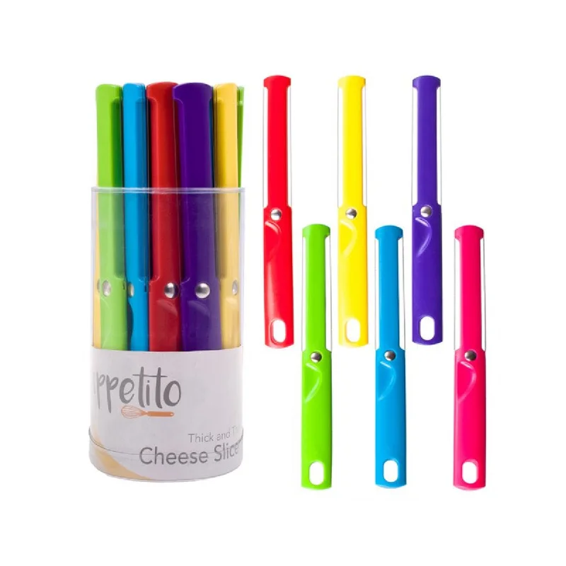 - Foldable and portable cat bagAppetito Vibe Cheese Slicer Thick & Thin (price per item) - Foldable and portable cat bagAppetito Vibe Cheese Slicer Thick & Thin (price per item)