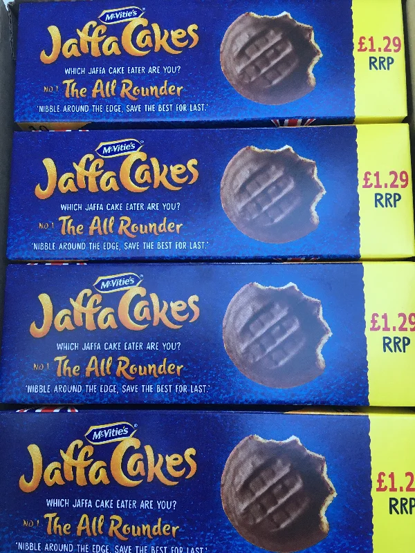 - Rabbit grass rack to prevent waste food box40x McVities Jaffa Cake Original (4 Packs of 10 Cakes) - Rabbit grass rack to prevent waste food box40x McVities Jaffa Cake Original (4 Packs of 10 Cakes)