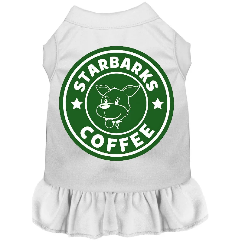 Pet birthday party clothesStarbarks Coffee Dress - Many Colors