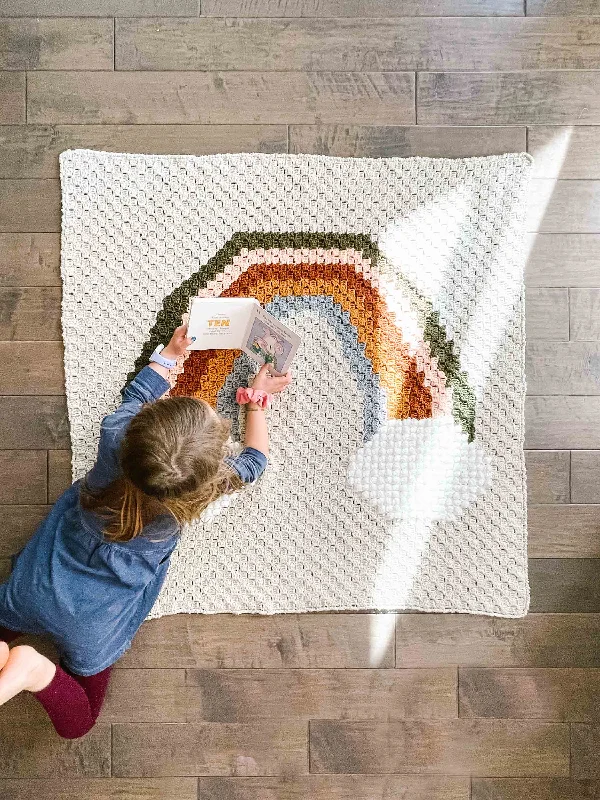- Climbing pet constant temperature heating padCrochet Kit - Over the Rainbow Blanket