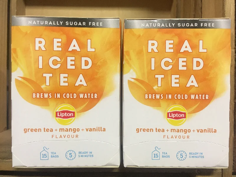 - Parrot climbing and standing wooden frame30x Lipton Real Iced Tea Green Tea, Mango & Vanilla Tea Bags (2 Packs of 15xBags) - Parrot climbing and standing wooden frame30x Lipton Real Iced Tea Green Tea, Mango & Vanilla Tea Bags (2 Packs of 15xBags)