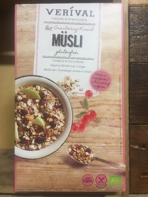 - ​​Christmas pet Christmas clothingVerival Organic Cranberry & Cherry Muesli 300g