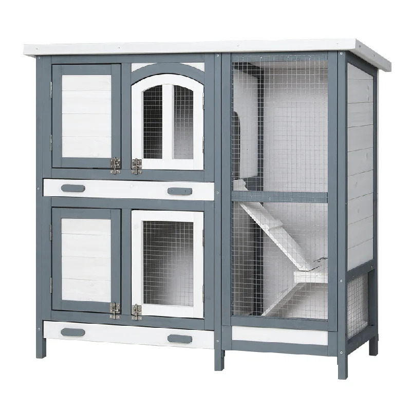 - Automatic induction pet water dispenseri.Pet Rabbit Hutch 98cm x 45cm x 92cm Chicken Coop Large Wooden House Run Cage Bunny Guinea Pig - Automatic induction pet water dispenseri.Pet Rabbit Hutch 98cm x 45cm x 92cm Chicken Coop Large Wooden House Run Cage Bunny Guinea Pig
