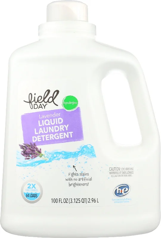 - Foldable and portable cat bagField Day Lavender Liquid Laundry Dtrgt 100oz