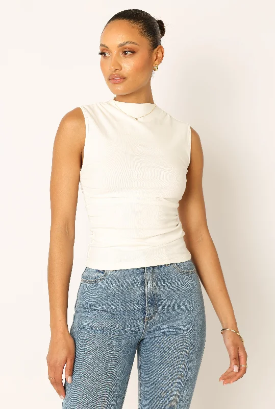 - Custom pet birthday cakeNissa Top - Off White