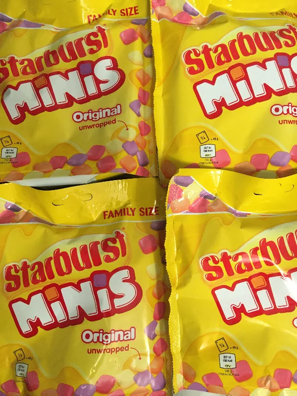 - Custom pet birthday cake4x Starburst Minis Original Family Size Pouches (4x196g)