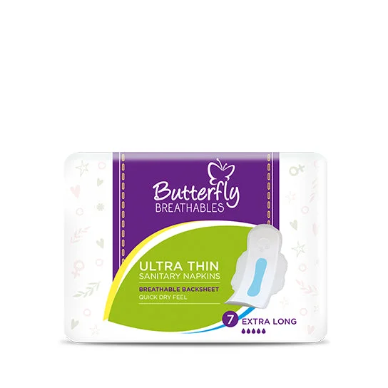 - Foldable and portable cat bagBUTTERFLY ULTRA THIN SANITARY NAPKINS EXTRA LARGE 7 PCS
