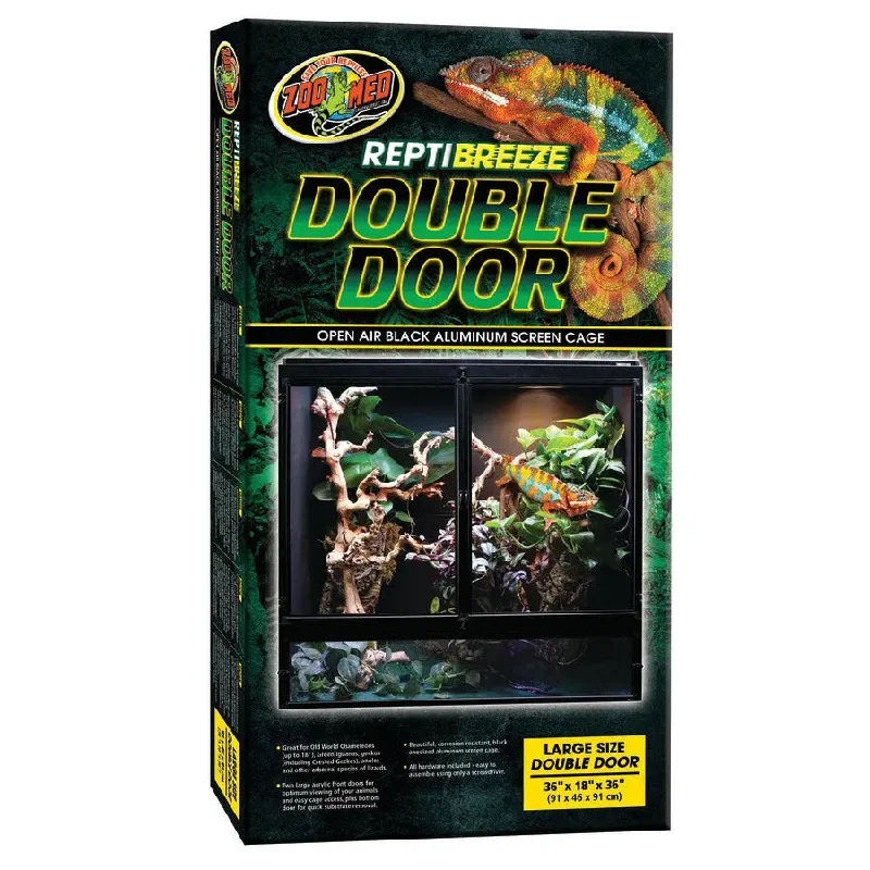 - Postoperative pet anti-licking Elizabethan collarZoo Med Double Door ReptiBreeze Large 36In X 18In X 18 in - Postoperative pet anti-licking Elizabethan collarZoo Med Double Door ReptiBreeze Large 36In X 18In X 18 in