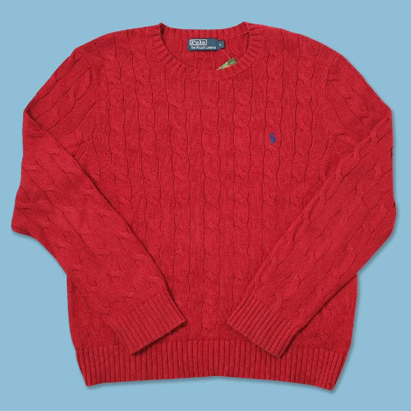- Cat anti-jump window safety netVintage Polo Ralph Lauren Knit Sweater Large