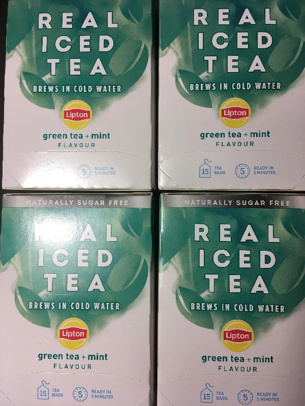 - Custom pet birthday cake75x Lipton Real Iced Tea Green Tea, Mint Tea Bags (5 Packs of 15xBags) - Custom pet birthday cake75x Lipton Real Iced Tea Green Tea, Mint Tea Bags (5 Packs of 15xBags)