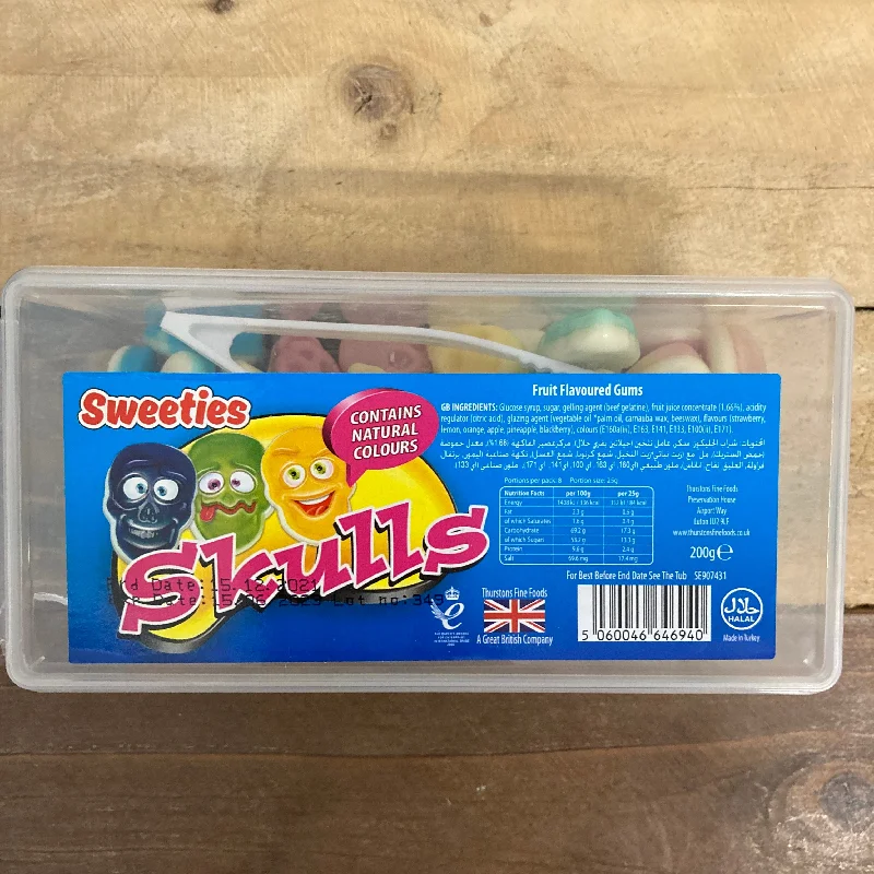 - Pet electric nail grinder silent modelSweeties Skulls Fruit Flavoured Gums 200g