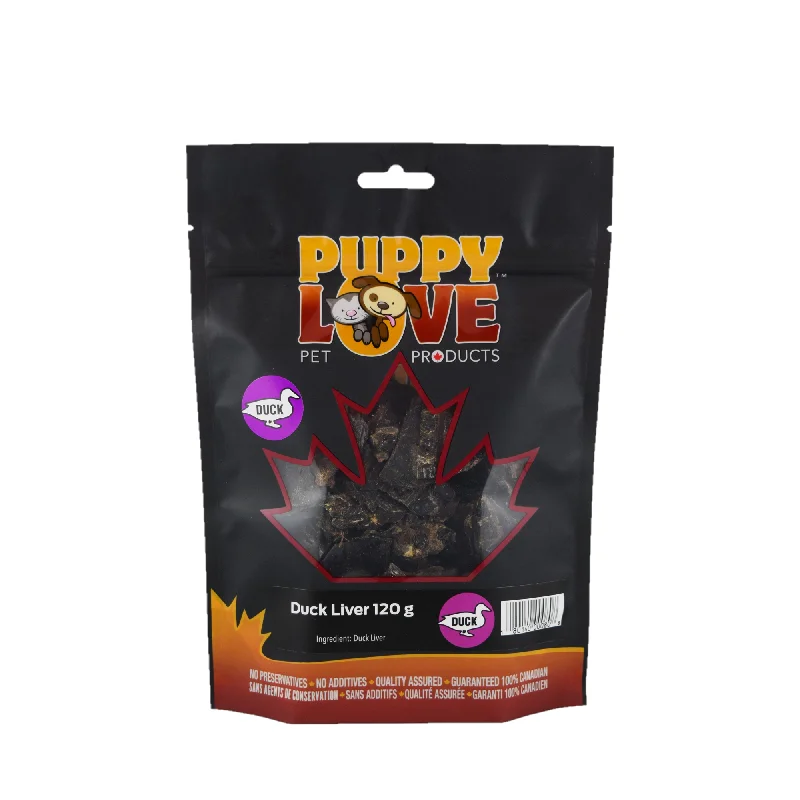 - The effect of dog food on hairPuppy Love Duck Liver 120g