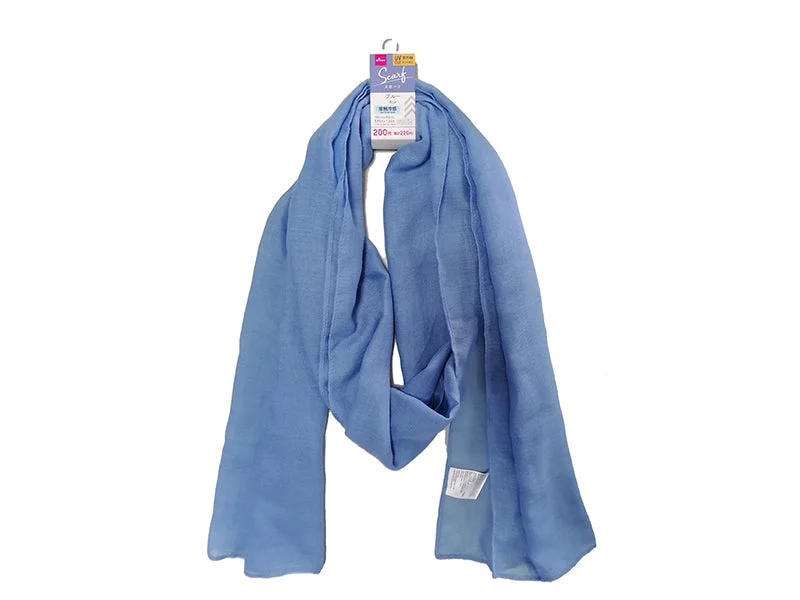 - Cat stress soothing sprayScarf -Blue - 5.90Ft X 1.64Ft - 180Cm X 50Cm-