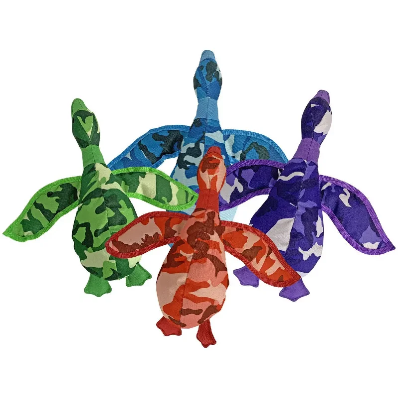 ---Multipet Camouflage Ducks Dog Toys Assorted Colors