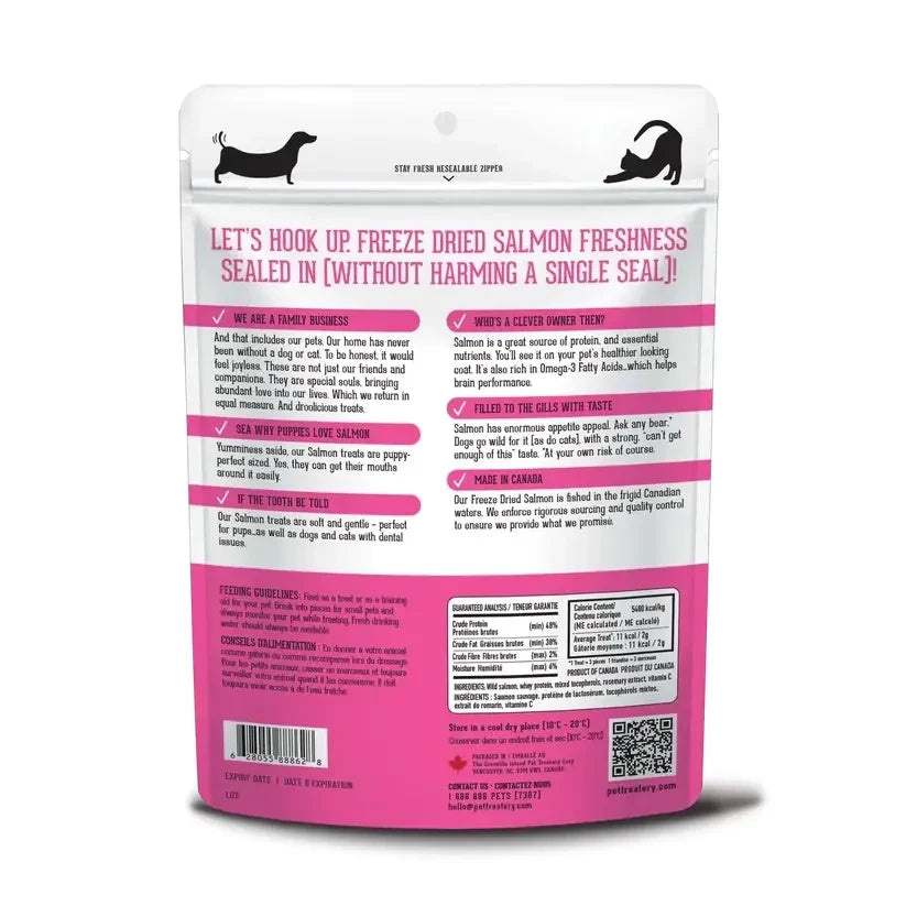 - Custom pet birthday cakeGranville Let's Hook Up Freeze Dried Salmon Dog Treat