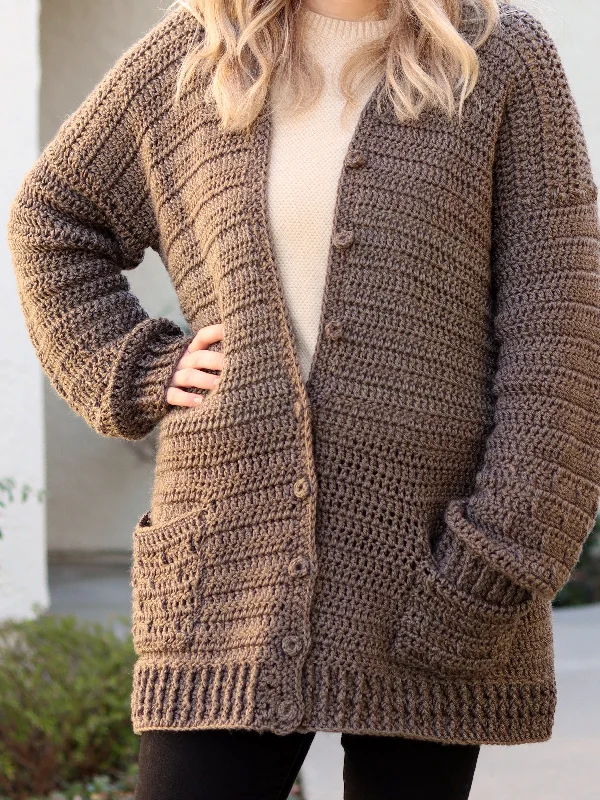 - Foldable and portable cat bagCrochet Kit - Crewe Cardigan