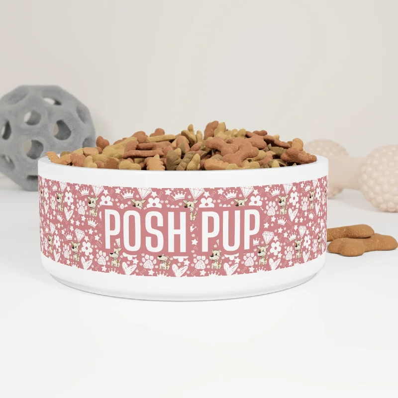 Pet retro style clothesPosh Pup VIP Bowl