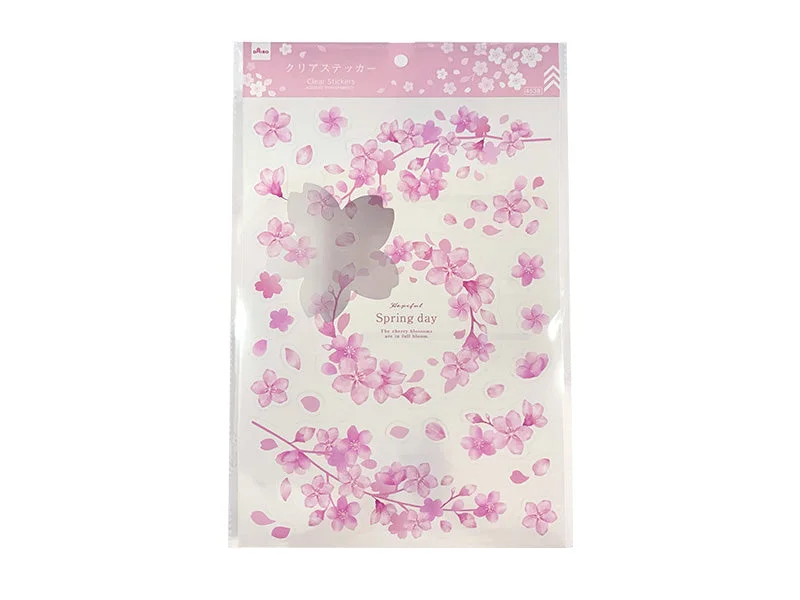- Cat nail clippers with LED lightsClear Stickers Cherry Blossom