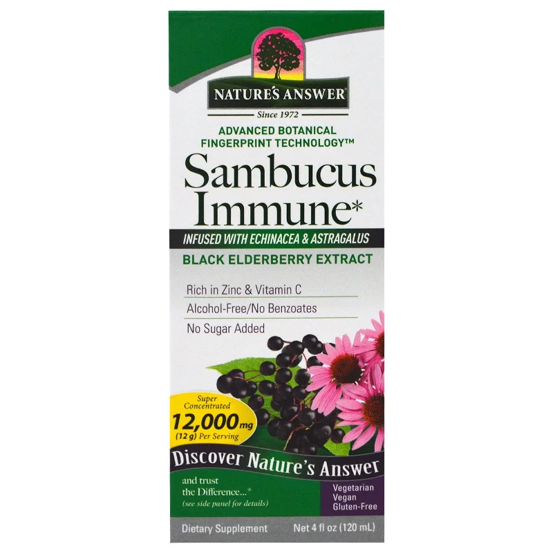 - Car dog seat beltNature's Answer Sambucus Immune Elderberry 4 OZ