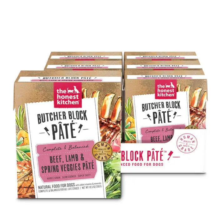  -Explosion-proof leash FOR LARGE dogsThe Honest Kitchen Butcher Block Pate: Beef, Lamb & Spring Veggies Pate Wet Dog Food 6/10.5oz