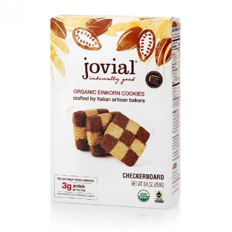 - Organic cotton dog bibsJovial Org Einkorn Checkerboard Cookie 8.8oz