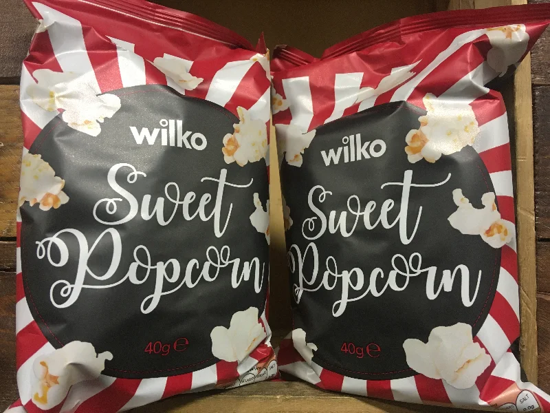 - Cat hair ball removal and hair removal cream6x Wilko Sweet Popcorn Bags (6x40g)